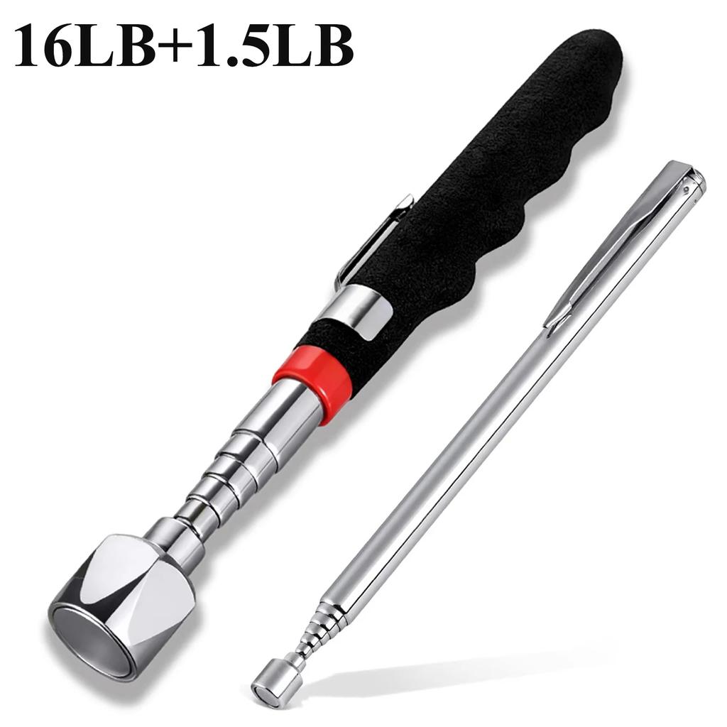 Telescopische Magnetische Magneet Pen Ophaalgereedschap Uitschuifbare Penstijl Ophaalstang voor Auto Reparatie Machines Onderhoud Auto Gereedschap