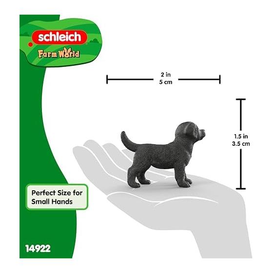 Schleich Farmworld Black Labrador Retriever (pup) 14922
