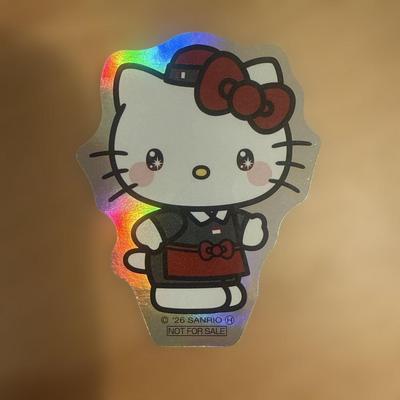 [Лимитированная серия] Наклейка Sushiro x Hello Kitty, первое издание