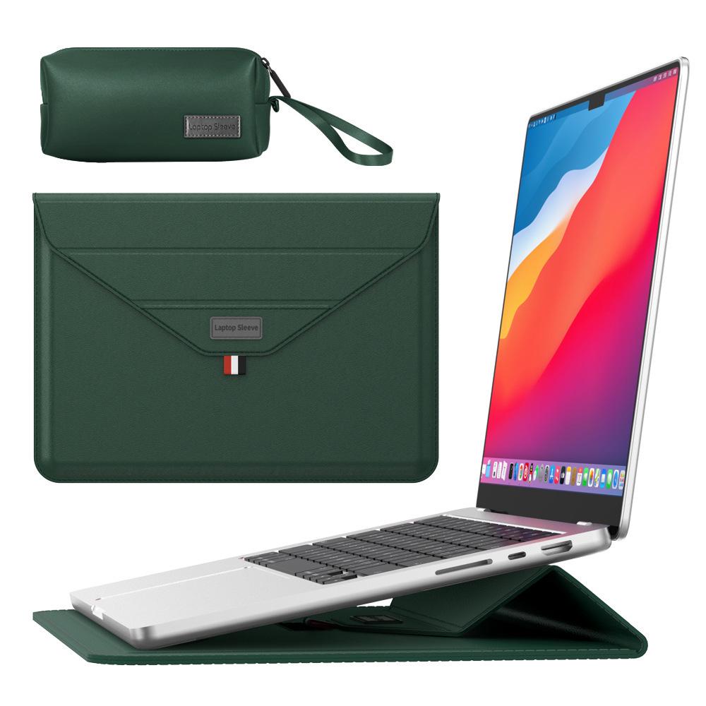 Husă MacBook: Carcasă de Protecție și Suport din Piele Ultra-Subțire pentru Laptopuri
