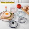 Round Silicone Egg & Pancake Ring Mold Set