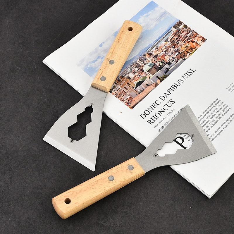 Multi-functional Shovel Long Handle Shovel Thickened Stainless Steel Kitchen Cleaning Tool Household Shovel for Scraping Dust
