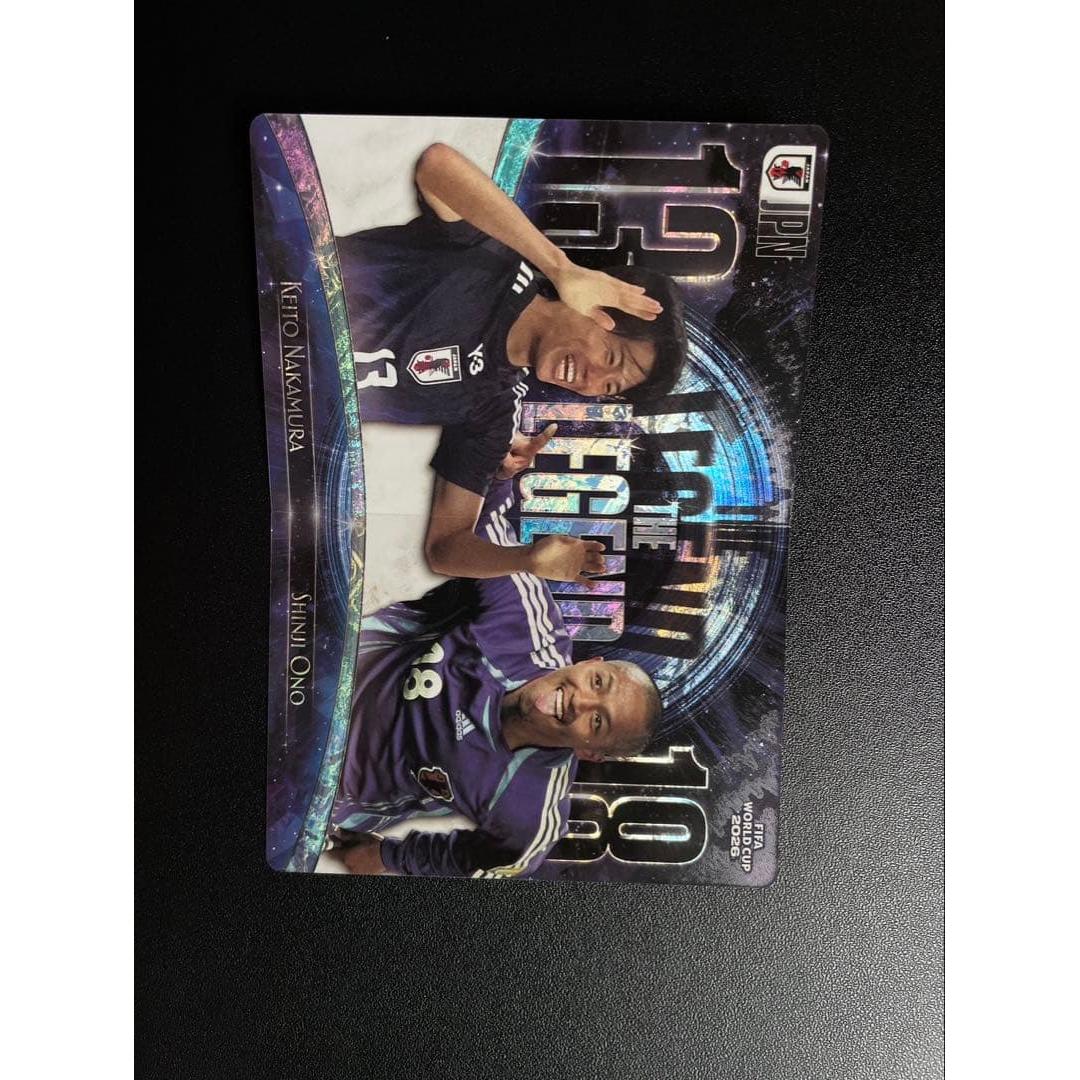 Used FIFA World Cup 2026 Card Keito Nakamura Shinji Ono