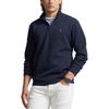 Polo Ralph Lauren SS24 Solid Logo Embroidered Long Sleeve Sweatshirt Men sweatshirt Navy-Blue MNPOKNI16823385-410