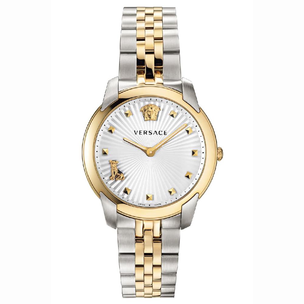 Versace VELR00519 Audrey Women’s Two‑Tone Stainless Steel Quartz Watch