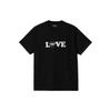 SS23 Buchstabe Herz Muster Gedrucktes Lockeres Kurzarm T-Shirt Herren T-Shirts I032179-89-XX