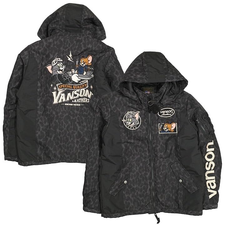 

Куртка из нейлона от Tom Jeri Collaboration [VANSON] TJV-2341 (XL, Леопард)