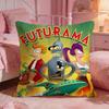 FFuturamas Classic Anime Cushion Cover Premium Comfort Reversible Pillow Cove Two In One Design For Any Room  Car Interior