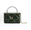 Kira Quilted Napa Leather Wallet Shoulder Crossbody Handbag Mini Women Handbags Basil-Green 164033-312