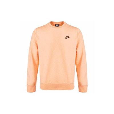 Nike Sweatshirts Men's Apricot Pink Crew Neck Moderate Regular DA0684-800
