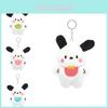 Adorable Cartoon Plush Keychain Pochacco Toy Cute Soft Doll Bag Accessory Gift