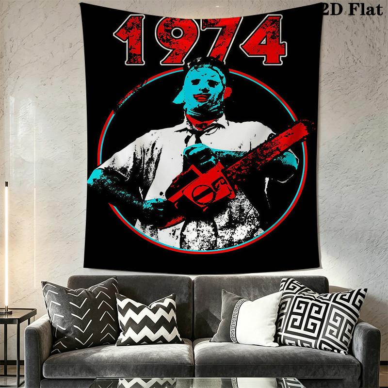 Boogeyman Lurks Darkness Tapestry Fashion Print Background Cloth Background Cloth Wall Covering Decoration Homestay Soft Decoration Tapestry