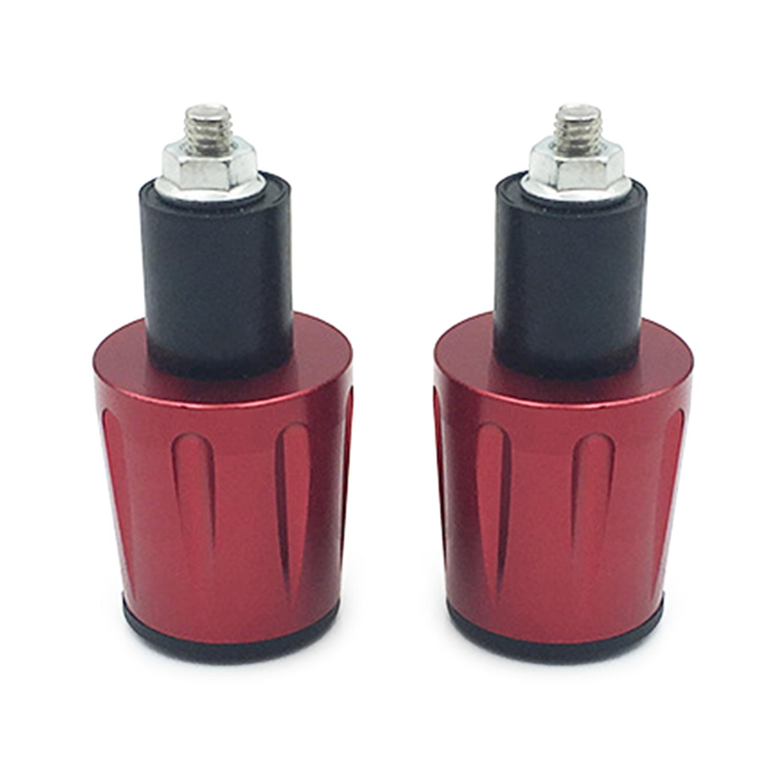 

1 пара ручек для руля мотоцикла, заглушки, универсальные алюминиевые наконечники руля 7/8 , 22 мм, наконечники руля мотоцикла