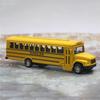 Alloy Vehicle Back Pull Toy School Model Gift
