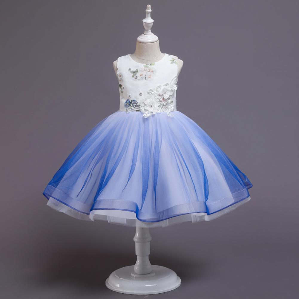 Girls First Communion Dress for Kids Toddler Princess Halloween Carnival Dresses Baby Girl Party Prom Gown Clothing