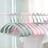 5PCS Impregnated Semi-round Coat Hanger Seamless Storage Thick Clothes Brace Non-slip Stainless Steel Clothes Hanging Adult