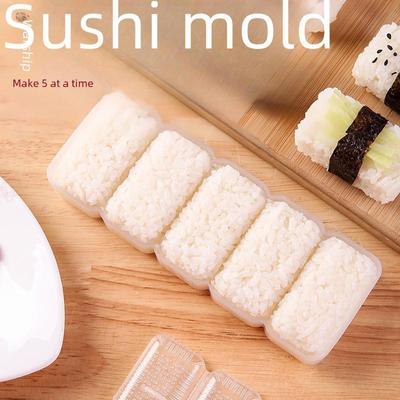 Zhenghui Sushi Rice Ball & Roll Mold Set - 5 Pieces