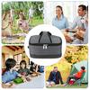 Constant Temperature Heating Bag Portable Electric Lunch Box for Car Office Travel USB Insulated Food Warmer Heating Food Container for Camping