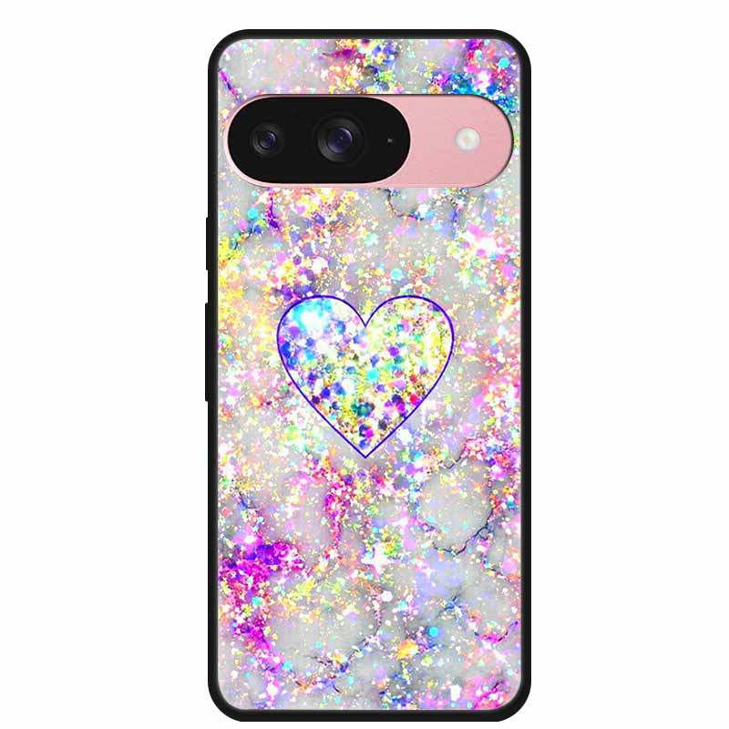 Case For Google Pixel 9 5G Case Painted Cat Soft Silicone TPU Lovely Cover For Google Pixel 9 Pro XL Cover for Pixel 9Pro Coque