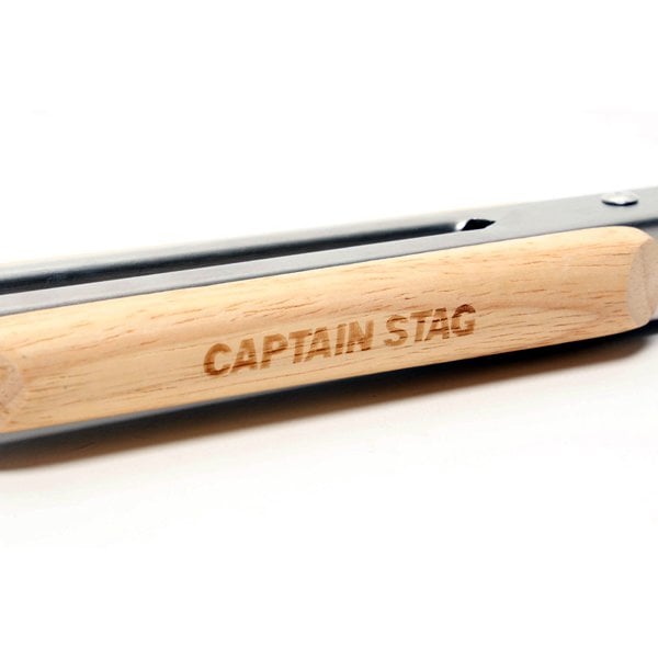 Captain Stag Captain Stag Ug 3286 [cs Bbq Wood Grip Charcoal Scissors 35cm]