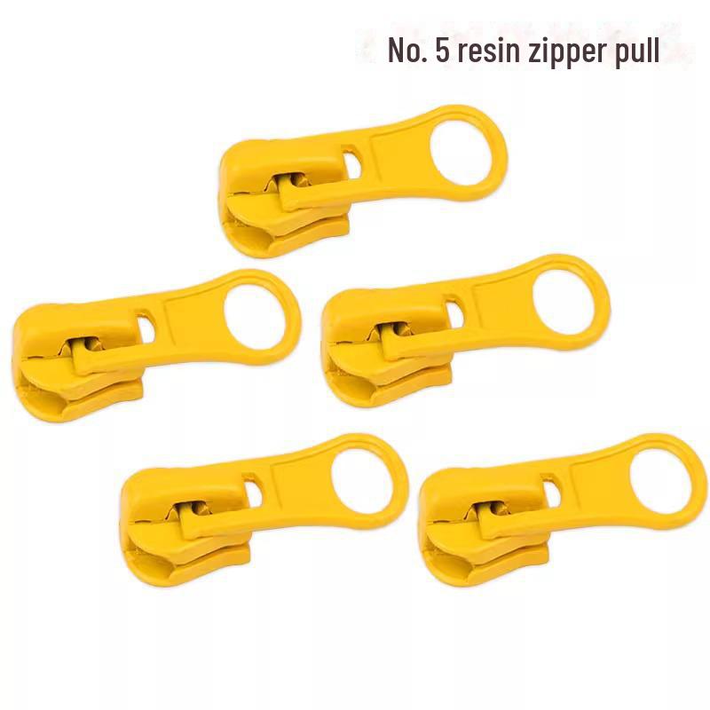 Οχι. 5 Φερμουάρ Ρητίνης για Σκηνές, Μπουφάν, Αποσκευές και Σχολικές Στολές