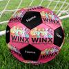 Custom Name Winx Club Theme Size 5 Soccer Ball, Suitable for Both Indoor and Outdoor Matches, a Gift Suitable for Everyone.