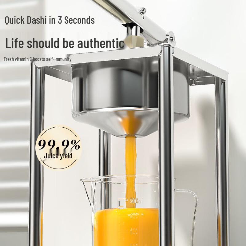 Manual Hand-Pressed Fruit Juicer