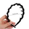 Toothed High Cranial Top Headband Fluffy Non-slip Hair Hoop Sweet Face Wash Hairband  Makeup
