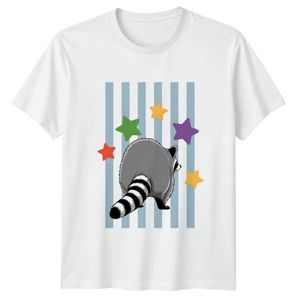 Stay Trashy TShirt Raccoon Animal Retro Birthday Gift For Him And Her S