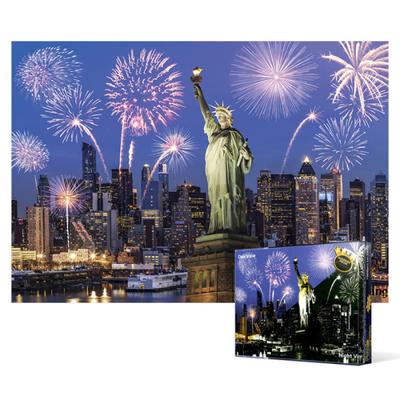 Fireworks In Manhattan, New York [Luminous] - 1000 Piece Jigsaw Puzzle, Popular Korean Puzzle