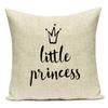 Polyester Black White Animals Horse Deer Bear Geometric Pillow Cover Decorative Sofa Home Cushion Cover For Living Room