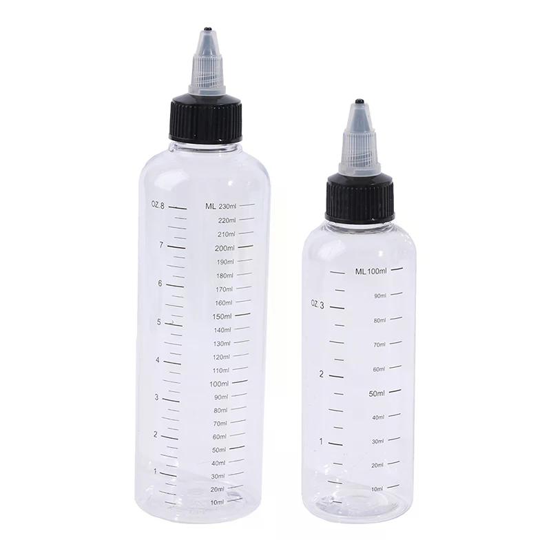 30ml-250ml Plastic PET Liquid Capacity Dropper Bottles For Pigment Ink Containers