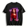 Halloween Themed Mira Little Devil Print Top Trendy Cool Girl Style Festival Vibe T-Shirt Pure Cotton T-shirt