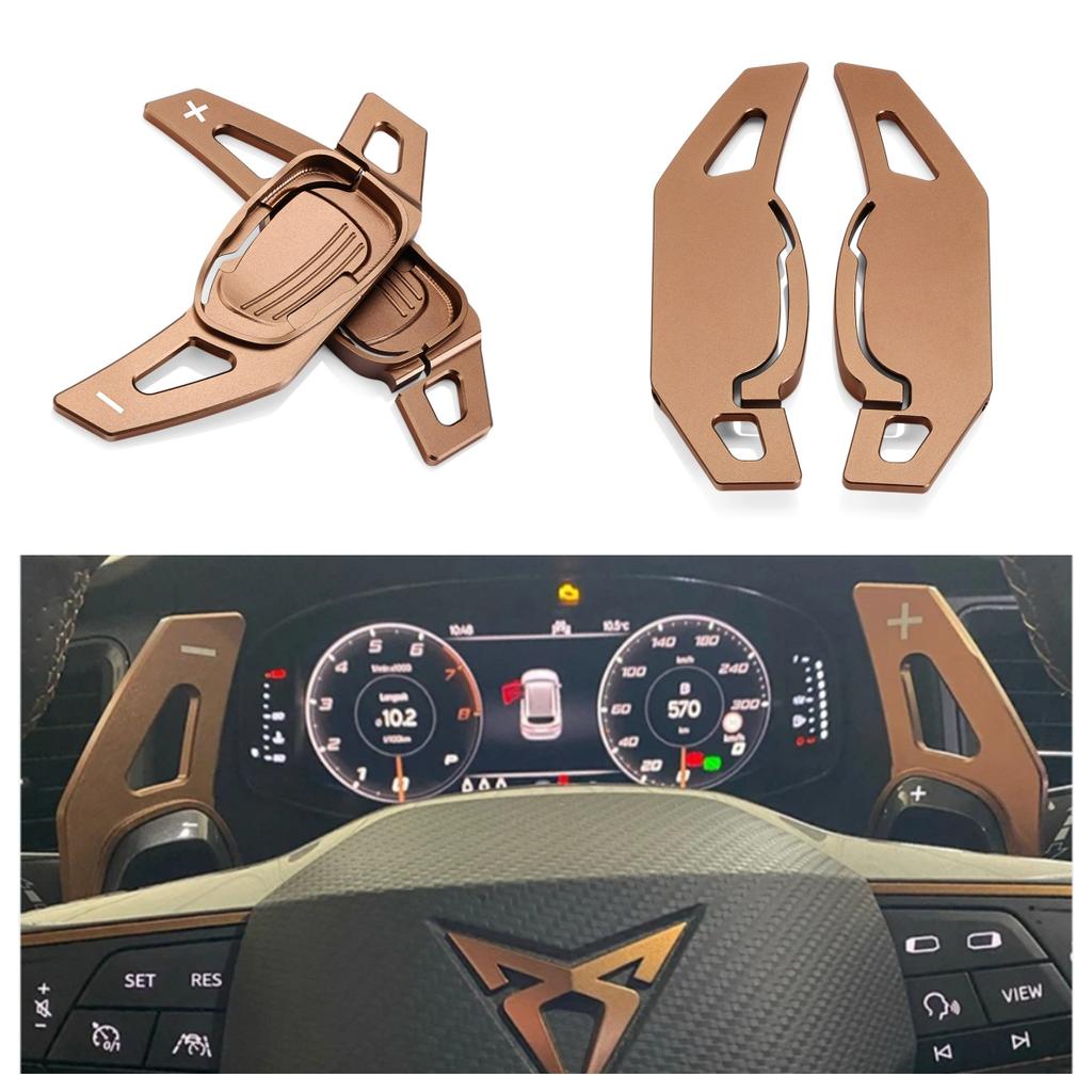 Car Accessories For Cupra Ateca Formentor Leon 2026 2026 2026 Car Steering Wheel Shift Paddle Gear Paddles DSG Extension Styling