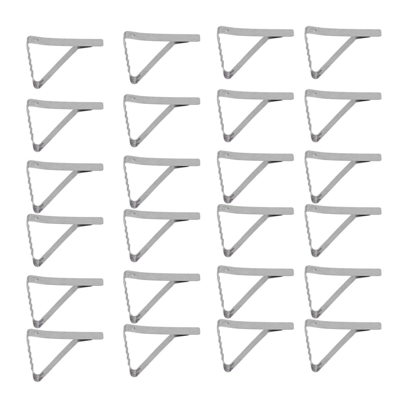 

24pcs Table Cloth Holder Stainless Steel Stable Durable Table Cloth Clip for Outdoor Garden Picnic