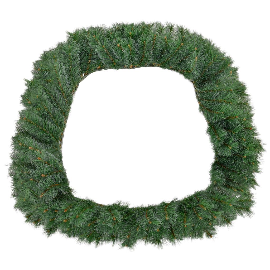 1.8m Artificial Christmas Garland Floral Decoration with 160 Tips, Green