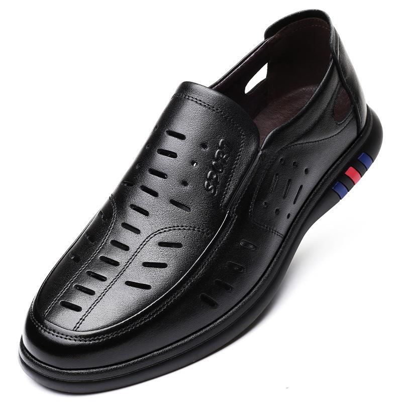 

Summer new men s sandals casual men s shoes hollow breathable hole shoes 38