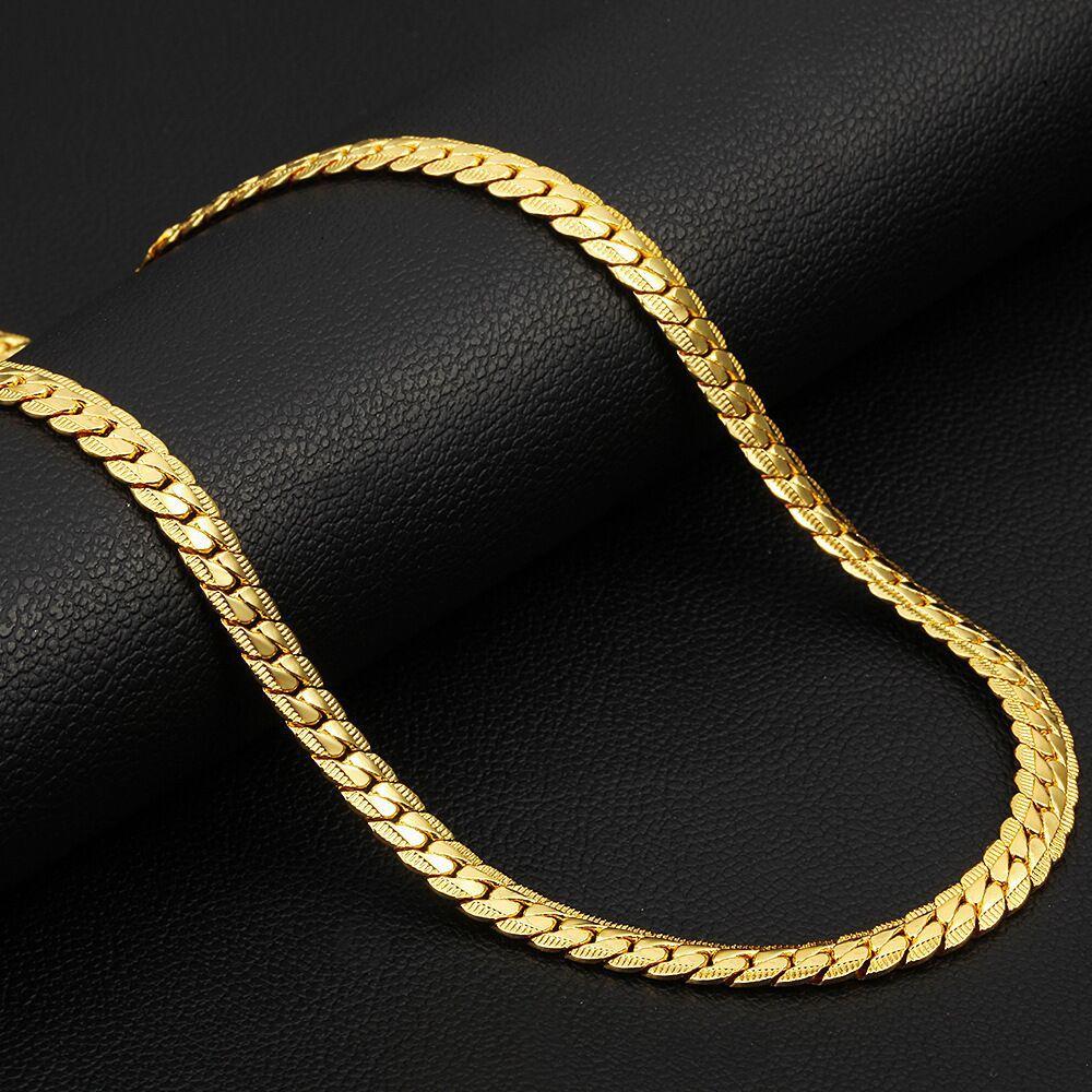 Necklace European and American Collarbone Chain 40CM золотой