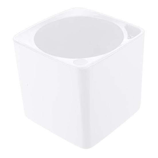 Samozavlažovací květináč Automatický zavlažovací květináč s absorpčním bavlněným provázkem Květináč pro uchovávání vody s drenážním otvorem pro pokojové a venkovní rostliny