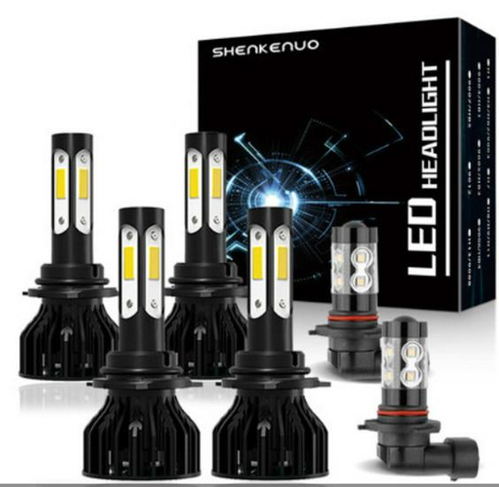 LED Scheinwerfer Kombi-Set: H11, H8, H9005, 9006, H4, H7, H13, 9007, 880, 881