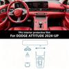 For Dodge Attitude 2024-2026 Center Interior Transparent TPU Protective Film Car Gearbox Panel Dashboard PPF Anti-Scratch FilmGood Product