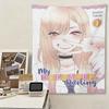 KKitagawa Anime Tapestry Cute Anime Girl Wall Hanging Tapestry Kawaii Anime Room Decor for Bedroom Dorm Perfect Anime Fans
