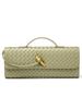 High-End Versatile Woven Baguette Crossbody Tote