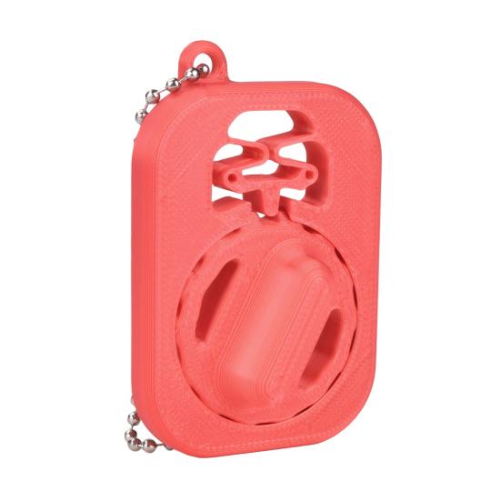 3D Printed Switch Fidget Toy, Stress Relief Rotatable Switch Toy with Ball Chain, Pocket Size Decompression Tool for Home Office