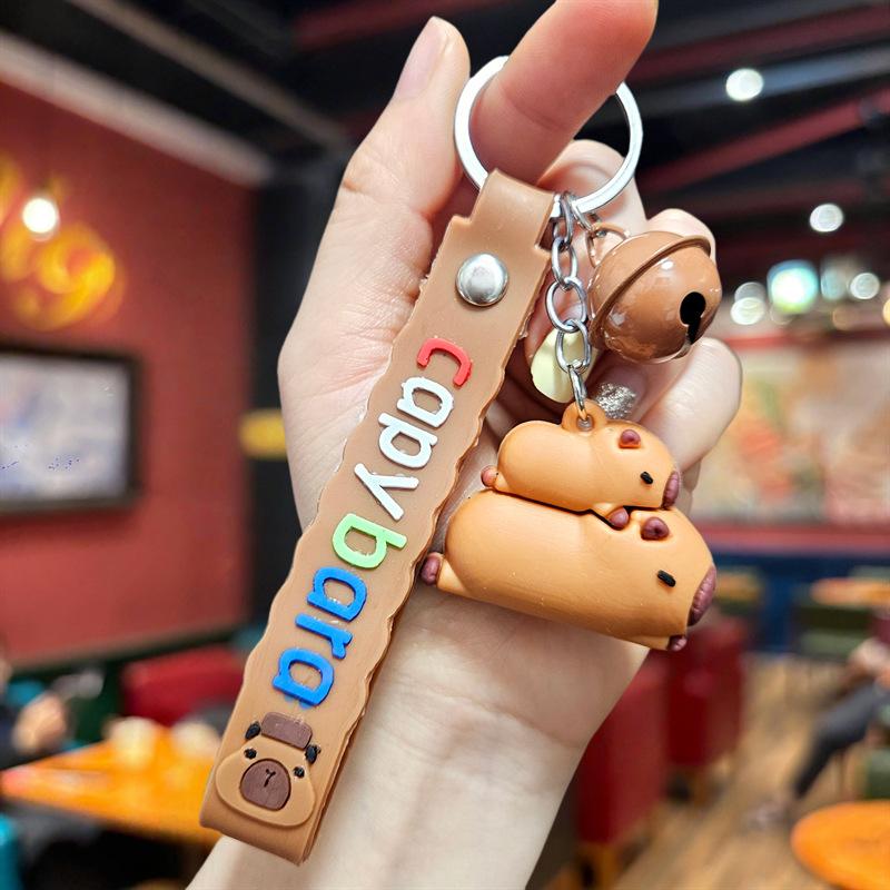 Cartoon Keychain Pendant, Wooden Stick Figure, Key Chain, Blind Box, Tide Play Pendant.