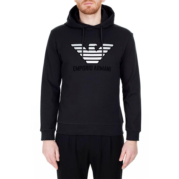 Emporio Armani Sweatshirt Men's Black 3H1M87-1J07Z-0999