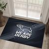 Derby County Design Crystal Velvet Carpet Cozy Non?Slip Printed Rug For Bedroom Living Room Entrance