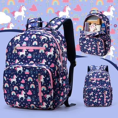 Cute Children's Backpack for Preschool Boys and Girls,Casual Style Multifunctional Bag With Fun Prints For Elementary Schoolbag