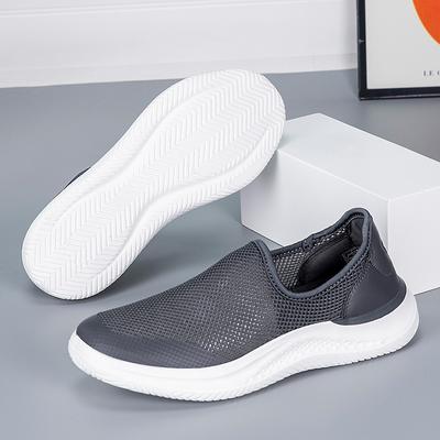 Men's Shoes Summer Breathable Shoes Mesh Casual Sports Shoes Thin Single Shoes Lightweight Mesh Shoes Men's Mesh Shoes