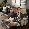 British Singer Lily Allen Blanket For Sofa Office Bed Plane Travel Sleep Read Relax Camping Soft And Warm